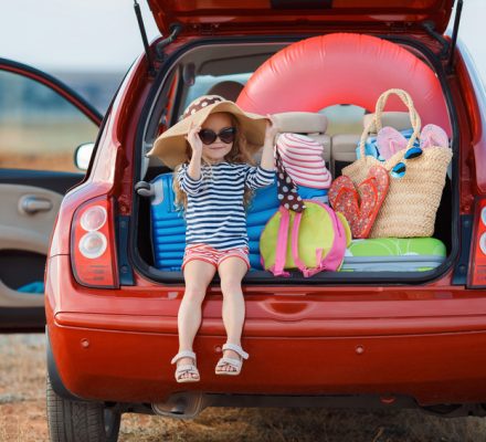 départ en vacances voiture