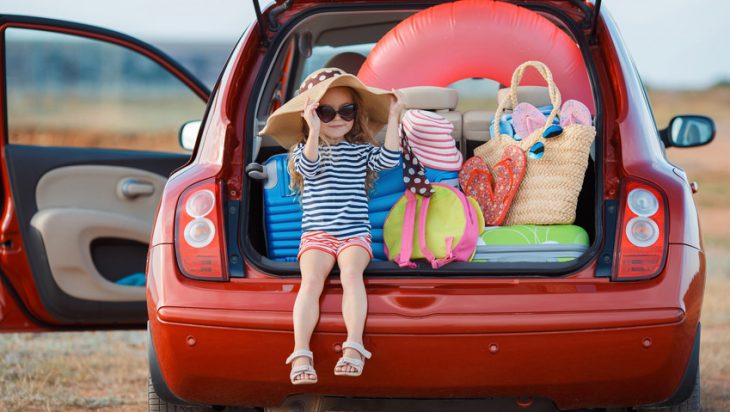 départ en vacances voiture