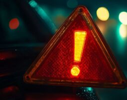 Voyant de la voiture triangle rouge avec point d'exclamation : guide pour les conducteurs