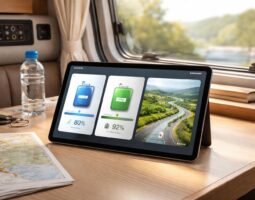 découvrez comment optimiser l'utilisation de votre tablette samsung en camping-car pour gérer l'eau, la batterie, l'itinéraire et vos applications essentielles en toute simplicité.