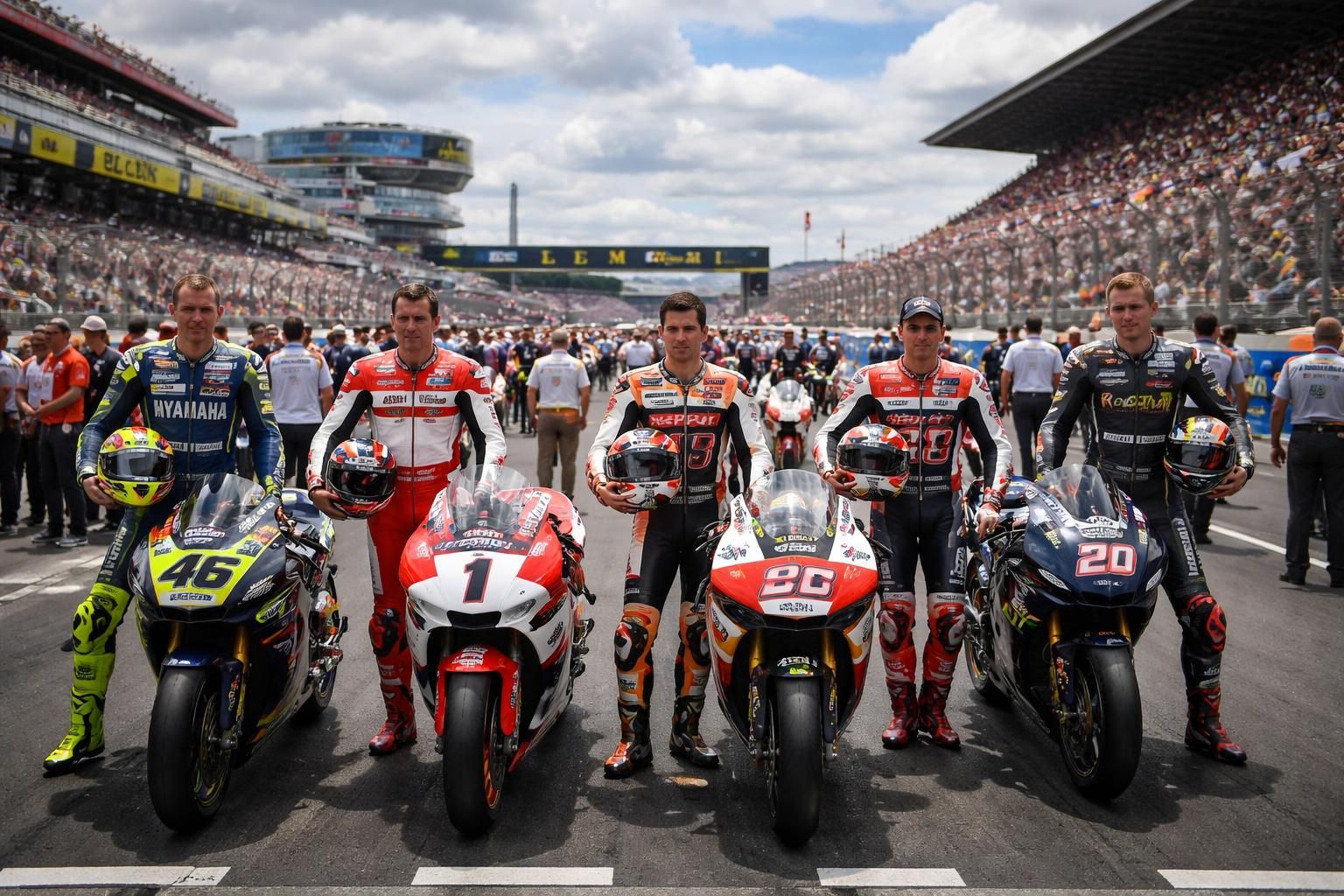 découvrez la grille de départ du moto gp au mans et revivez les moments mémorables qui ont marqué l'histoire de cette course légendaire.