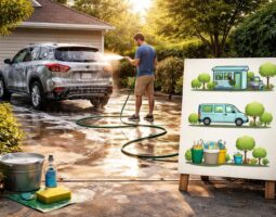 découvrez si vous pouvez laver votre voiture dans votre cour et explorez des alternatives respectueuses de l'environnement pour nettoyer votre véhicule efficacement.