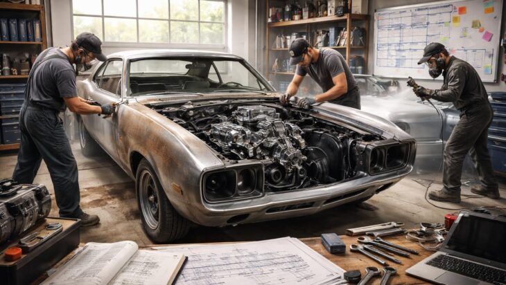 découvrez toutes les étapes clés, le budget nécessaire et le planning détaillé pour réussir la restauration complète de votre voiture.