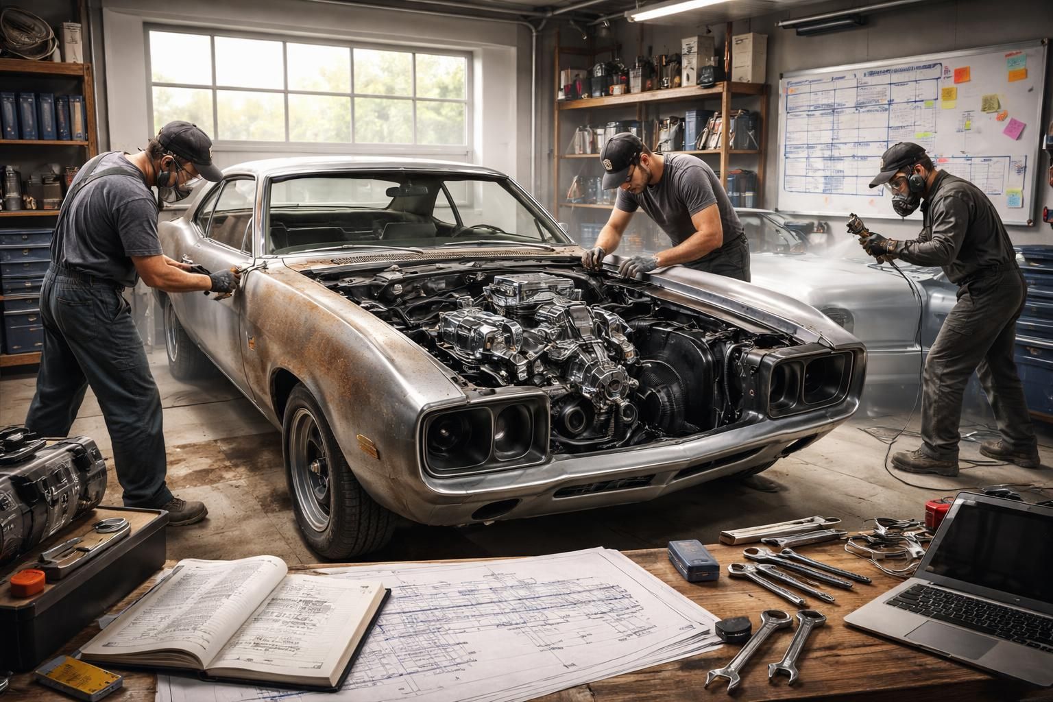 découvrez toutes les étapes clés, le budget nécessaire et le planning détaillé pour réussir la restauration complète de votre voiture.