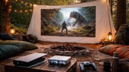 découvrez comment transformer votre campement en salle de jeux avec le mini vidéoprojecteur acer. profitez d'une expérience gaming immersive et un setup facile pour jouer en grand partout.