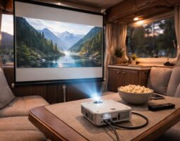 découvrez le mini vidéoprojecteur acer, le cinéma de poche idéal pour votre camping-car. test d'usage complet pour profiter de vos films n'importe où.