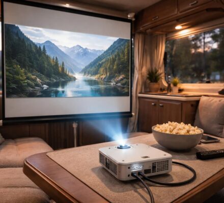 découvrez le mini vidéoprojecteur acer, le cinéma de poche idéal pour votre camping-car. test d'usage complet pour profiter de vos films n'importe où.