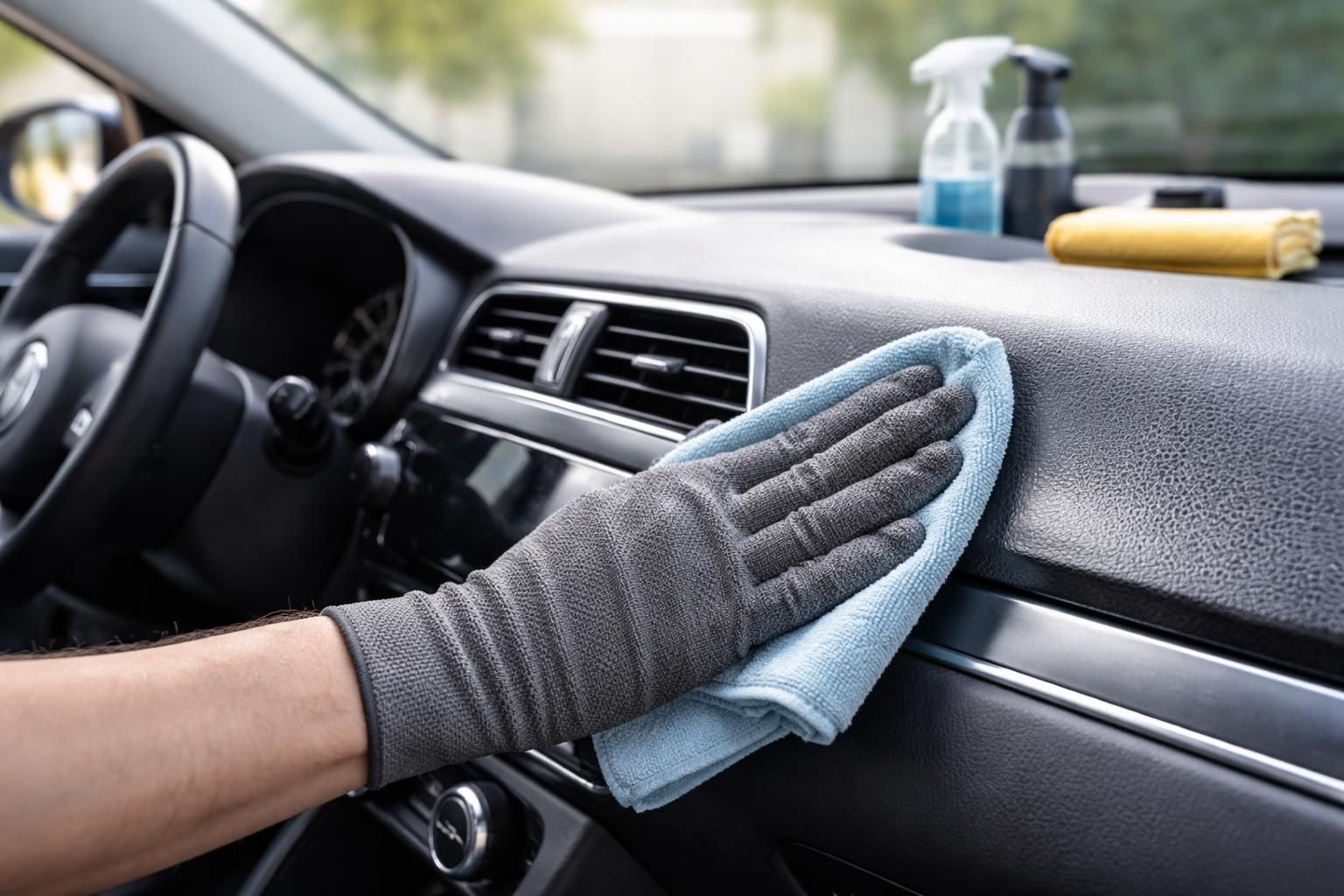 découvrez nos conseils pour bien appliquer un rénovateur plastique dans l'intérieur de votre voiture et redonnez-lui un aspect neuf et soigné.